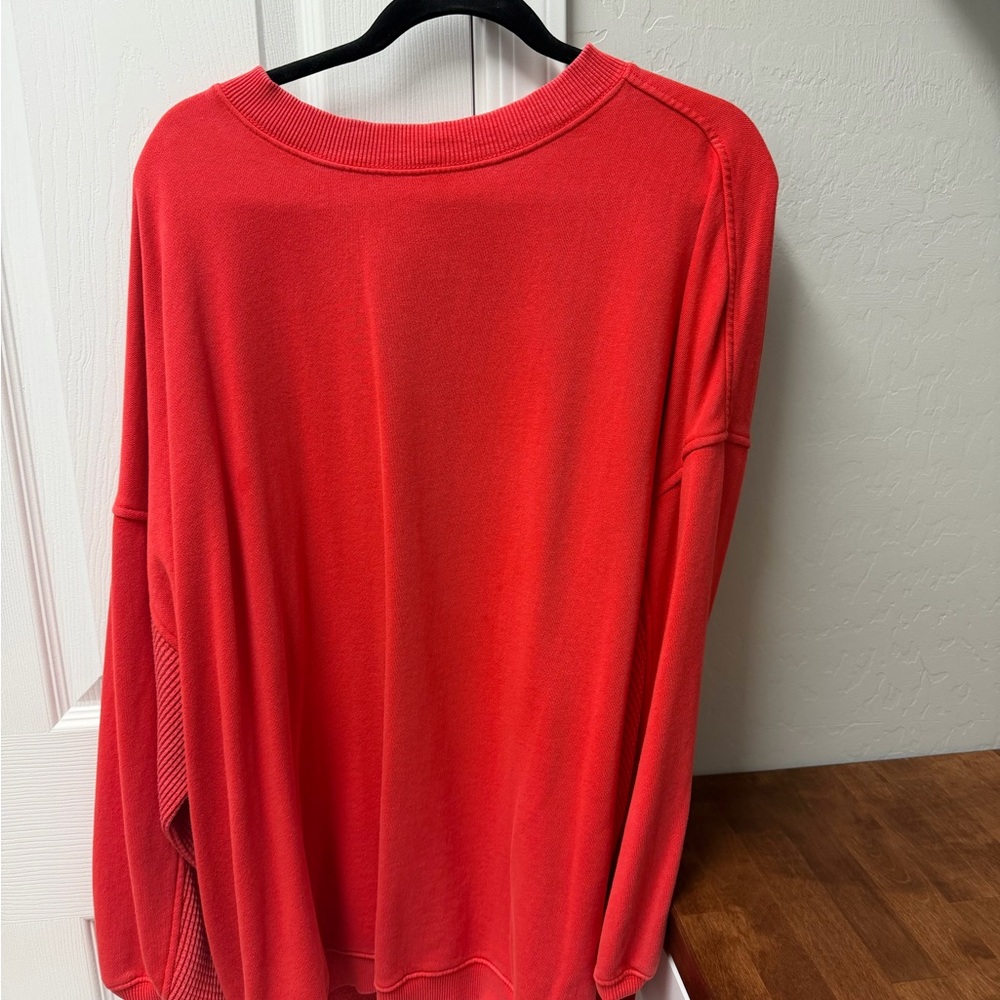 Aerie Vibrant Red Knit Sweater